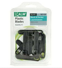 Load image into Gallery viewer, 10 Lawnmower Blades for Black &amp; Decker Lawnmower (ALM BD130)
