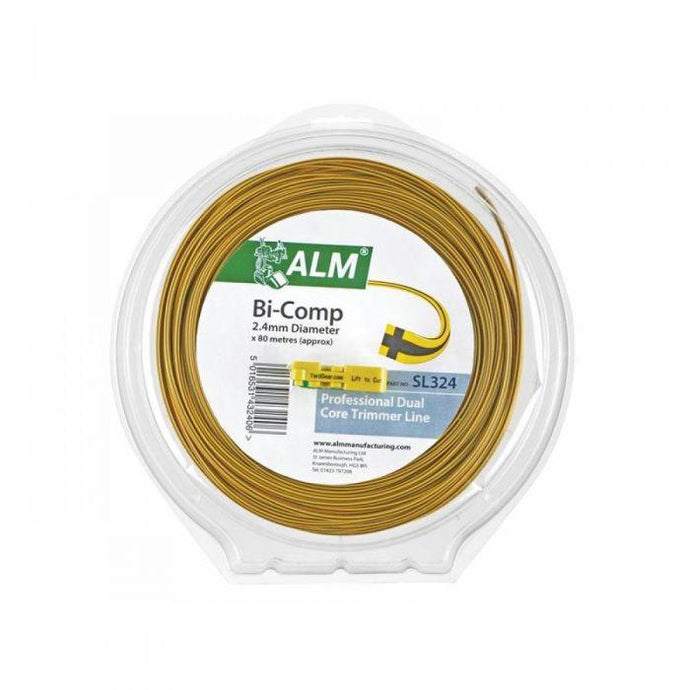 ALM Bi-Component Square Strimmer Line (80m X 2.4mm) (SL324)