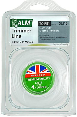 ALM Multi-Brand Round Strimmer Line (15m X 1.3mm) (SL115)