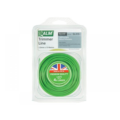 ALM Multi-Brand Round Strimmer Line (15m X 2.0mm) (SL315)