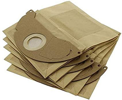 Compatible Karcher Paper Vacuum Bags for A2000-A2099 / WD2000-WD2399 / MV2 (pack of 5)
