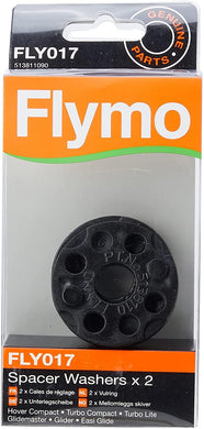 Genuine Flymo Lawnmower Blade Spacers (pack of 2)(FLY017)