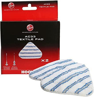 Genuine Hoover Steam Express, Steamjet Mop Pads (AC33, pack of 2)