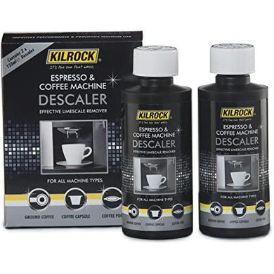 Genuine Kilrock Espresso Coffee Machine Descaler (2x150ml)