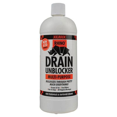 Genuine Kilrock Rhino Drain Unblocker (1L)