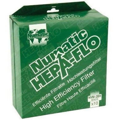 Genuine Numatic Hepaflo NVM-2BH Vacuum Bags for Charles / George / Henry XL (pack of 10)