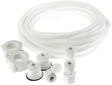 Universal American Double Fridge Filter Water Supply Pipe Tube Connector Kit